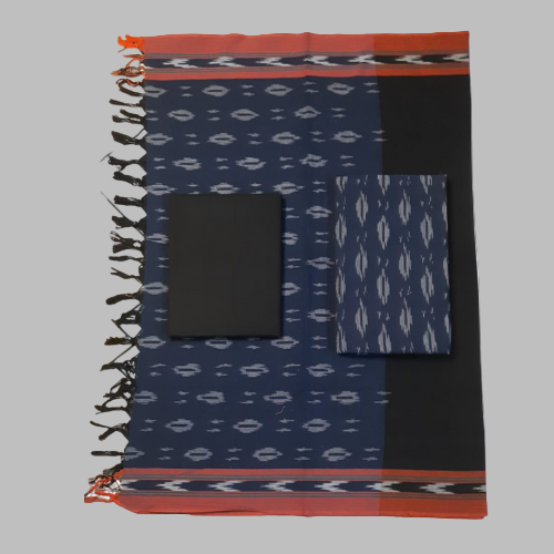 Decorative throw blanket with geometric pattern on a white background